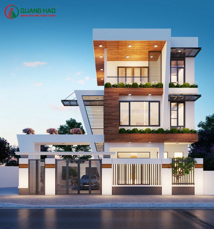 Ưu điểm của thiết kế biệt thự 3 tầng đẹp hiện đại tại TP.HCM