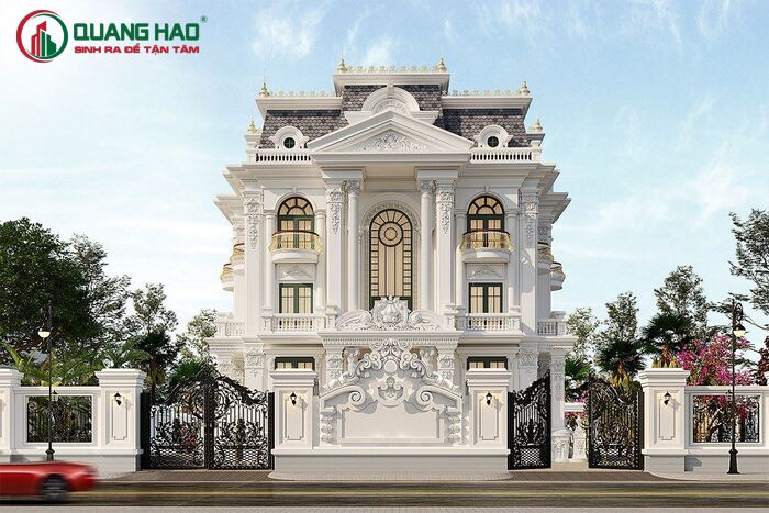 Thiết kế biệt thự 3 tầng đẹp hiện đại tại TP.HCM nhanh chóng, tiện lợi