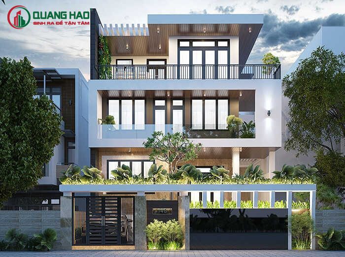 Xây dựng Quang Hào - Đơn vị đi đầu trong lĩnh vực thiết kế biệt thự 3 tầng đẹp hiện đại tại TP.HCM