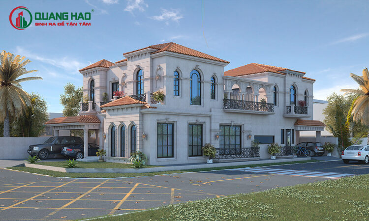 Thiết kế biệt thự kiểu Địa Trung Hải tại TP.HCM đa dạng