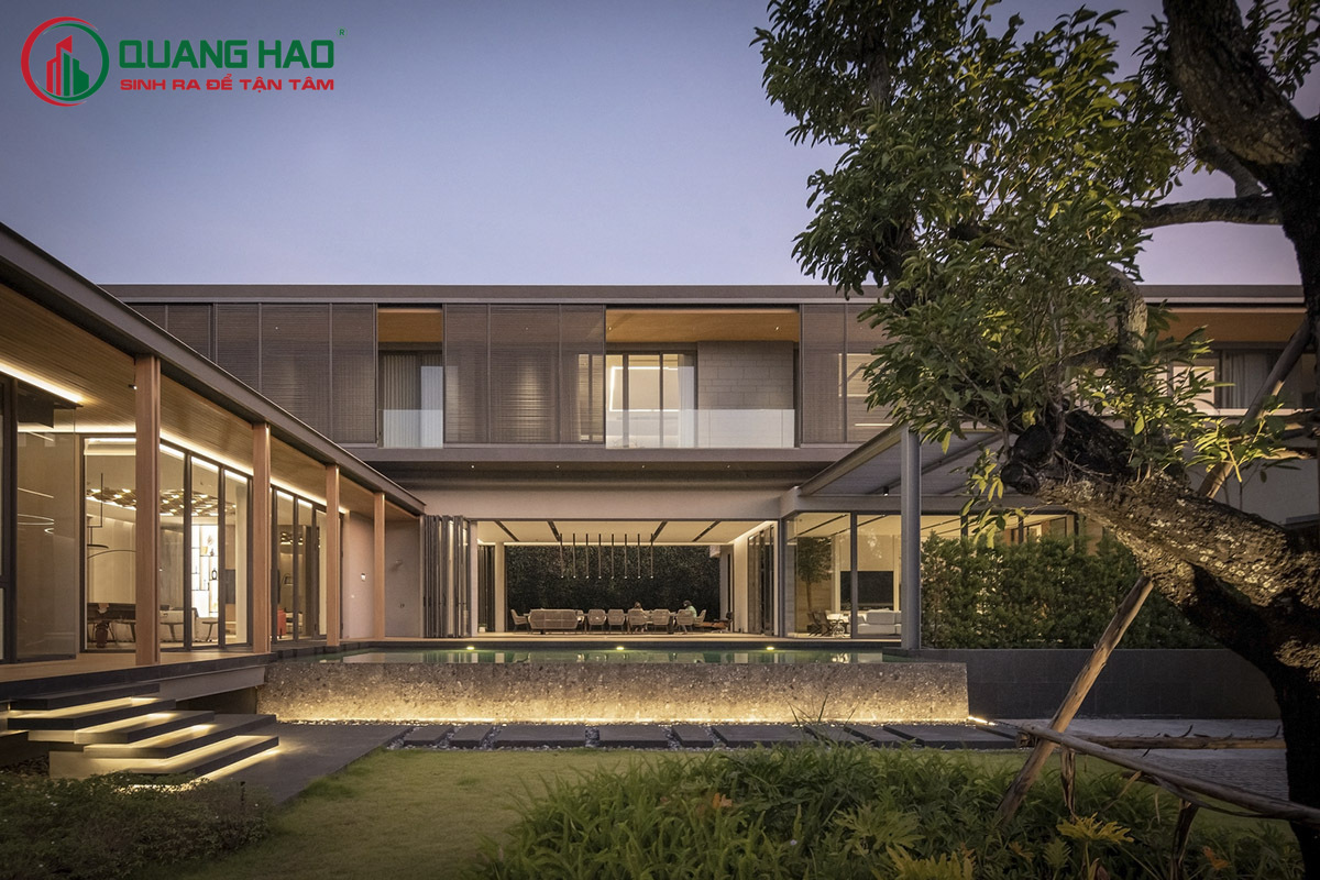 Ấn tượng với mẫu thiết kế biệt thự nghỉ dưỡng đẹp năm 2024