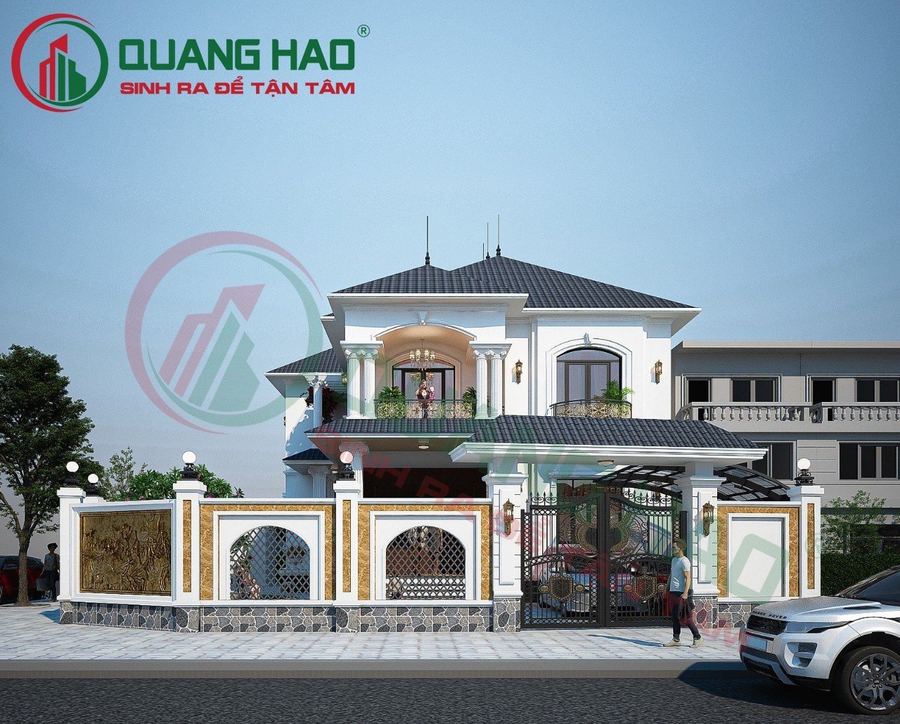 Thiết kế biệt thự nghỉ dưỡng đẹp tại TP.HCM