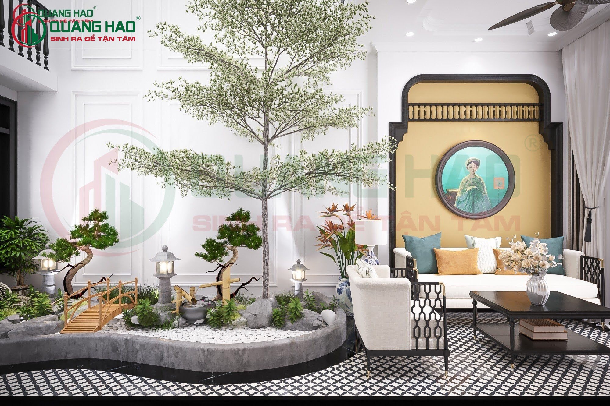 Thiết kế biệt thự nghỉ dưỡng đẹp tại TP.HCM - Sự gần gũi thiên nhiên