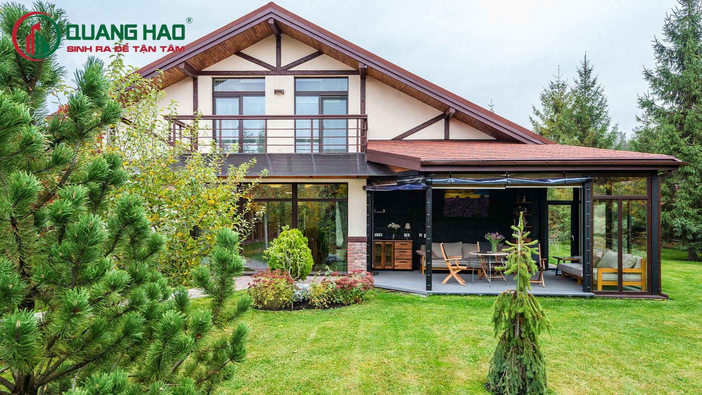 Thiết kế biệt thự nhà vườn đẹp trọn gói - Phong cách địa trung hải