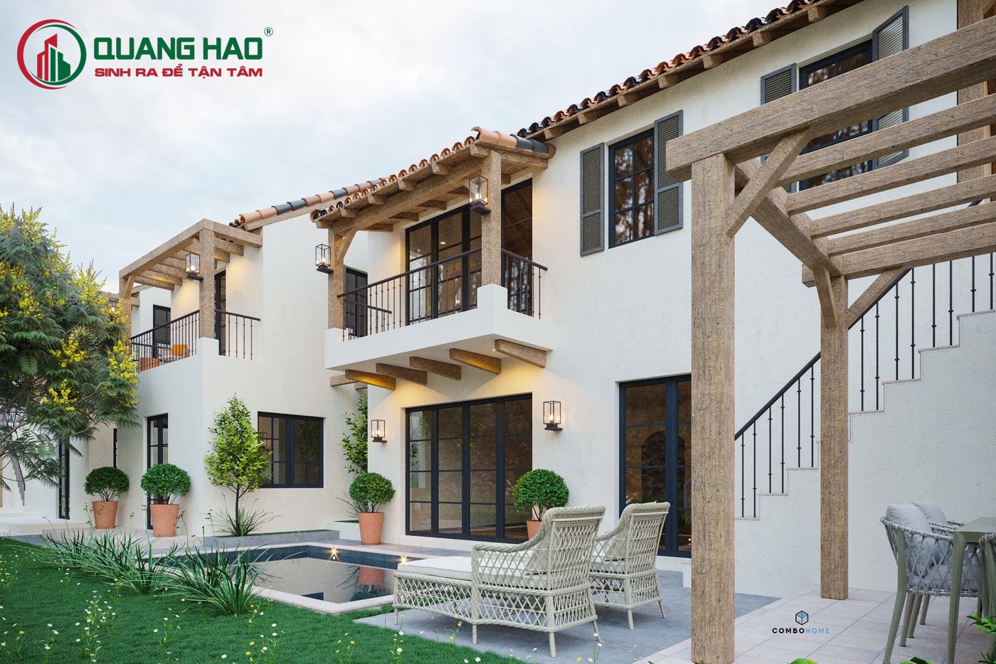 Thiết kế biệt thự nhà vườn đẹp trọn gói độc đáo hiện nay