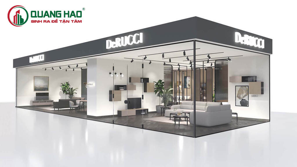 Bí quyết thiết kế nội thất showroom trưng bày sản phẩm chuyên nghiệp để tăng hiệu suất bán hàng