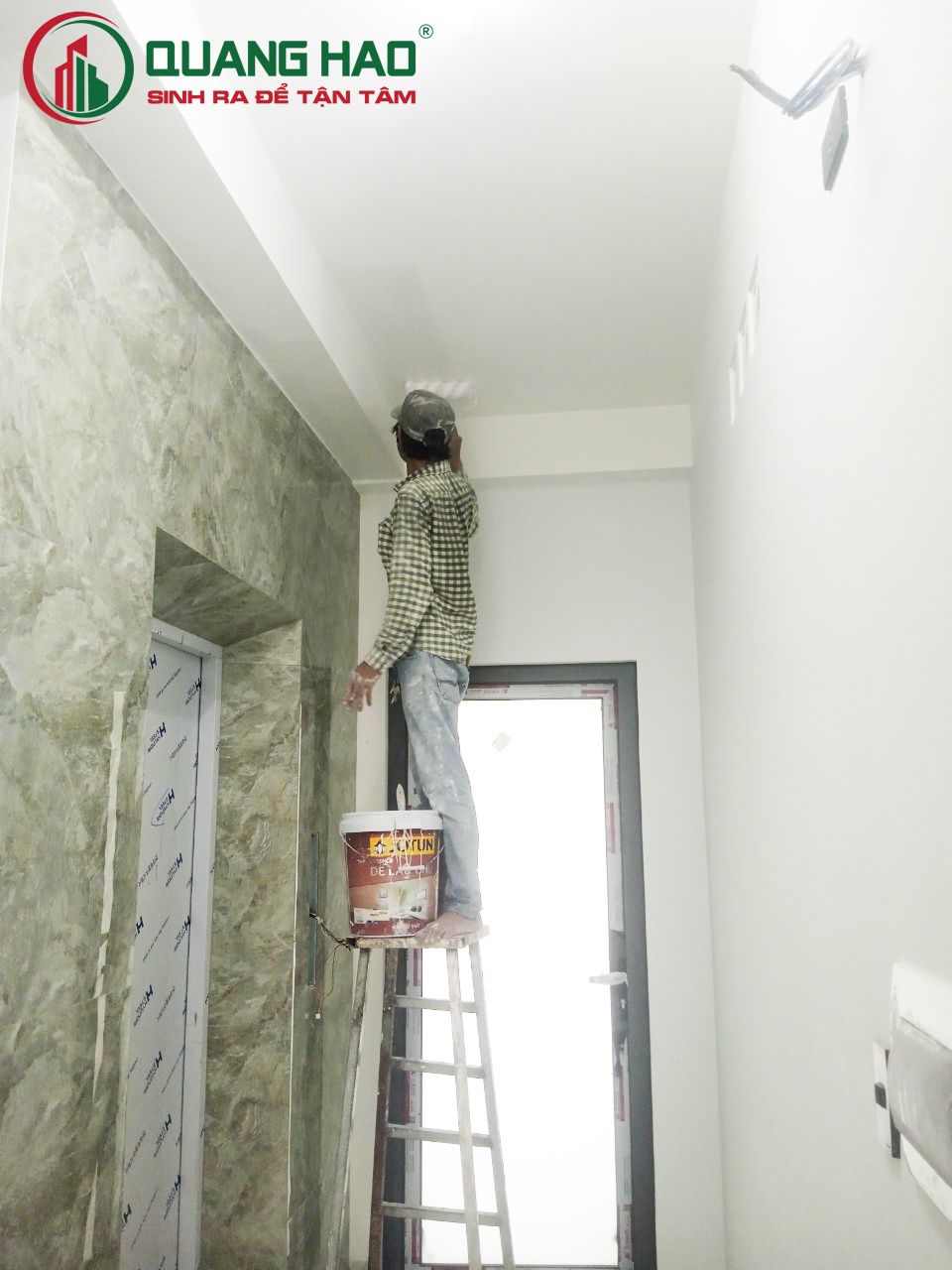 Thi công nhà anh Hào trọn gói