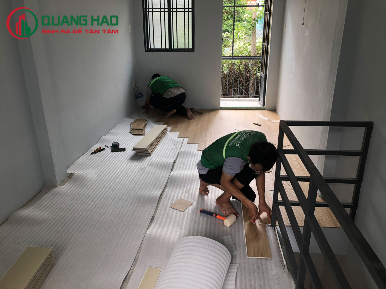 Đội ngũ nhân viên sửa nhà cực kỳ nhiệt tình, tư vấn tận tâm